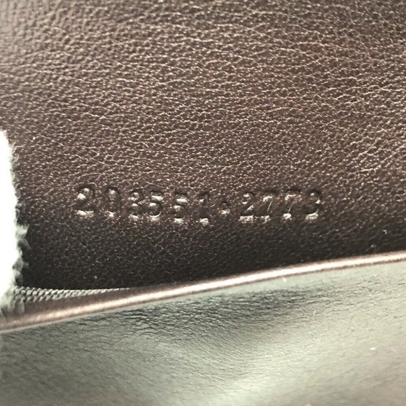 GUCCI GG Heart plate 6-Ring Key Case Leather Brown/GoldHardware - Picture 9 of 12